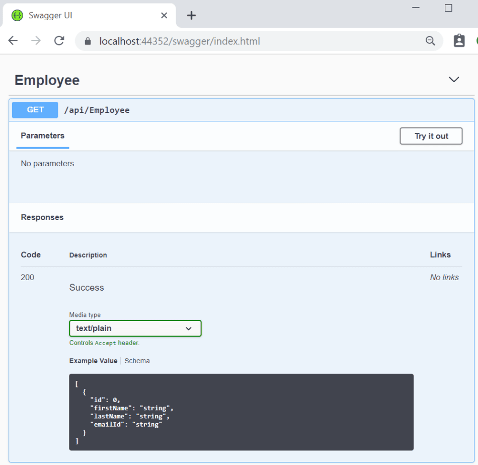 Swagger UI &.net Core web Api : Configuration et utilisation