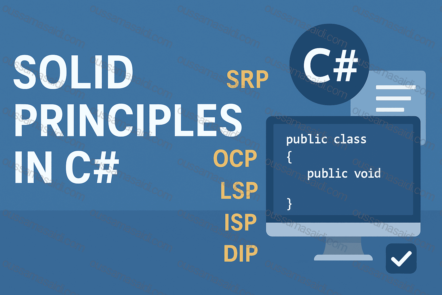 SOLID Principles in C# Explained: Definitions, Examples & Best Practices